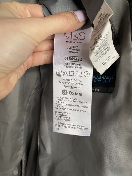 Szara marynarka Marks&Spencer