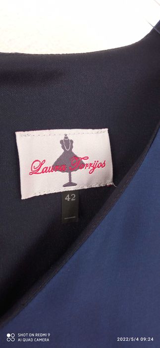 Vestido acetinado