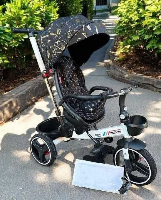 Дитячий велосипед коляска триколісний В наявності детский