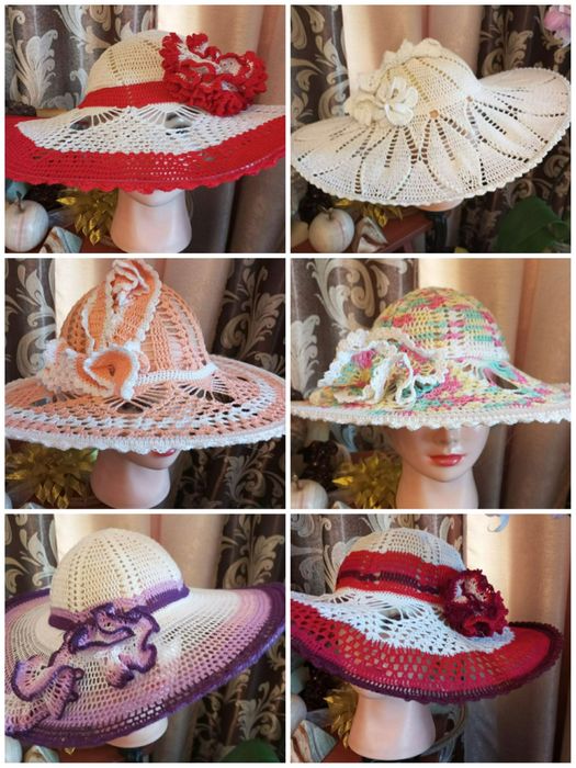 Шляпки ручной работы