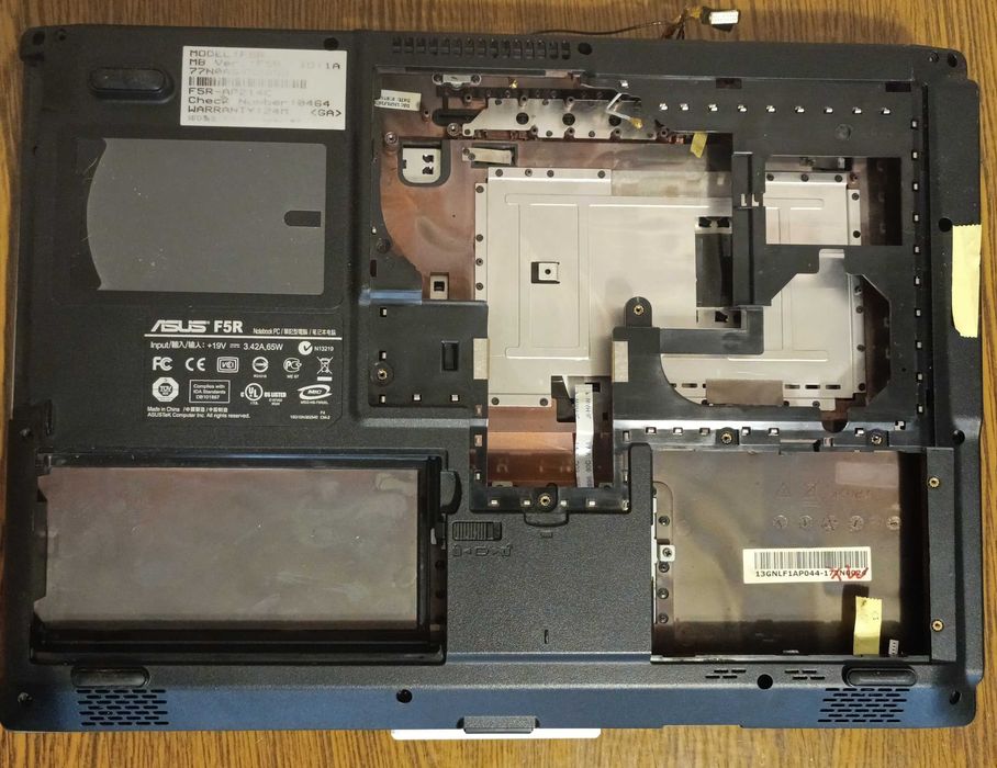 комплектующие к Asus F5r