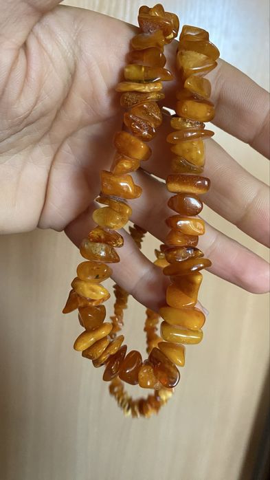 Старовинні,винтажні,янтарні буси та колье