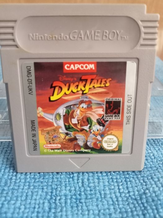 kartridż z grą duck tales na game boy