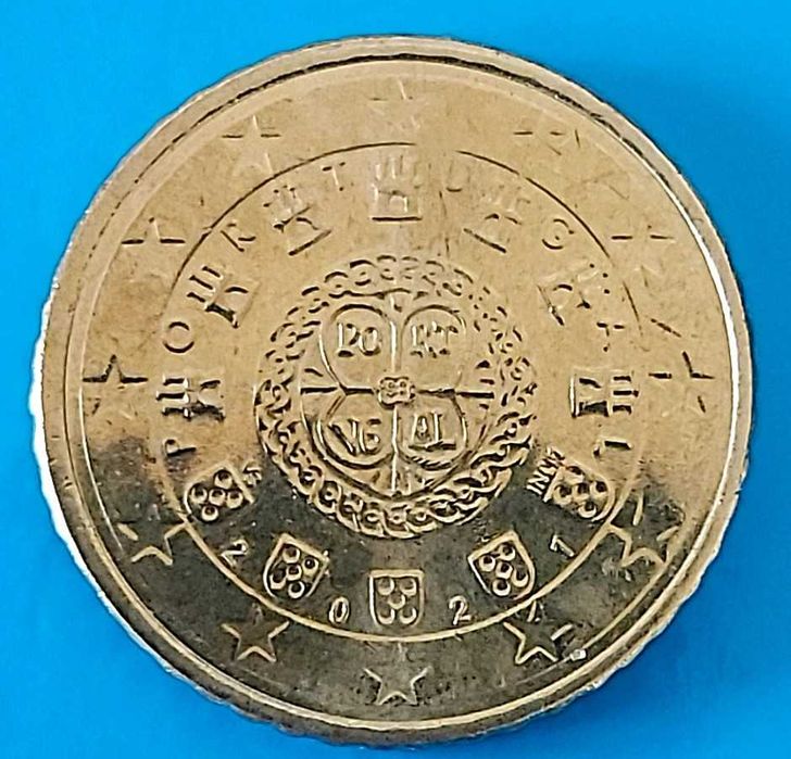 50 Cêntimos de 2021 de Portugal