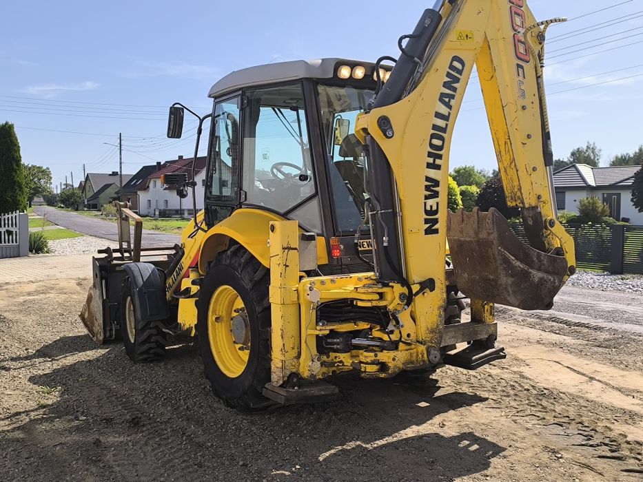 New holland B100 2015rok krokodyl leteskop 4x4 super stan JCB 3cx Cat 428 case 590 koparko ładowarka