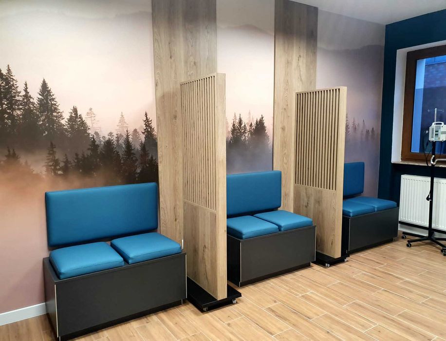 Recepcja, meble do poczekalni - Producent