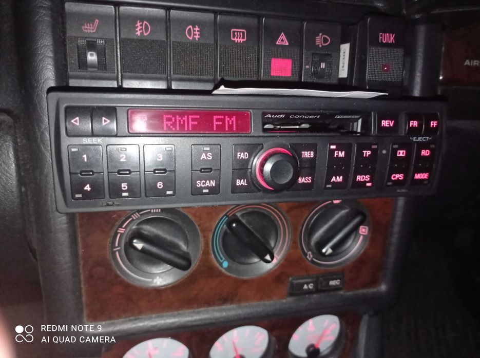 Radio audi concert Panasonic 22cm a3 a4 a6