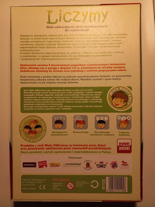 Zabawka edukacyjna - cyferki