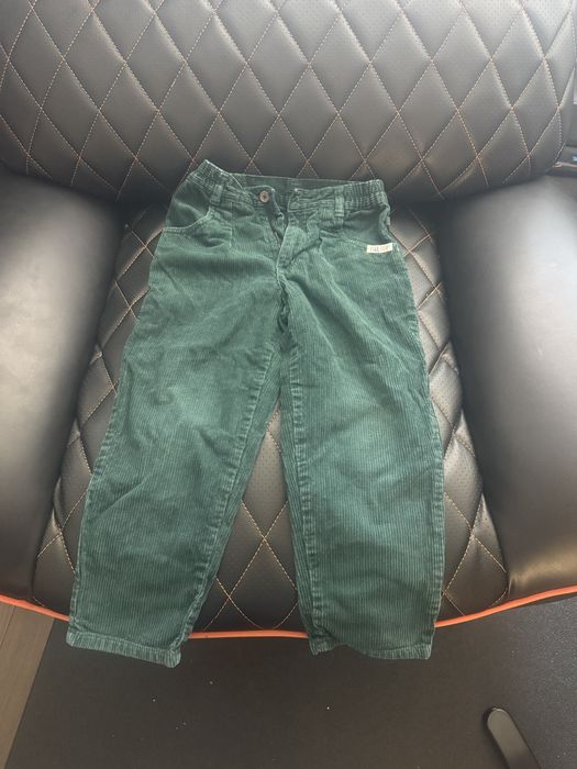 Spodnie sztruksowe dla chlopca 5 lat