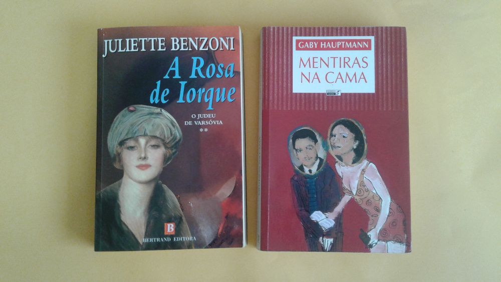 Livros: Terra da Liberdade, a rosa de Iorque, O fogo do Céu e outros