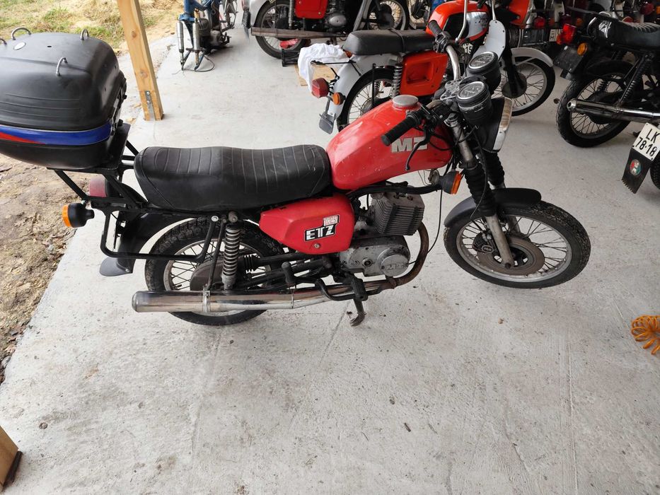 Etz 125 z dokumentami+kufer