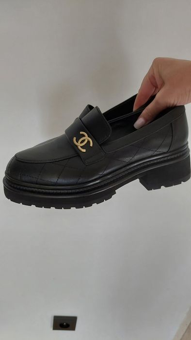mokasyny loafersy damskie Chanel r. 38