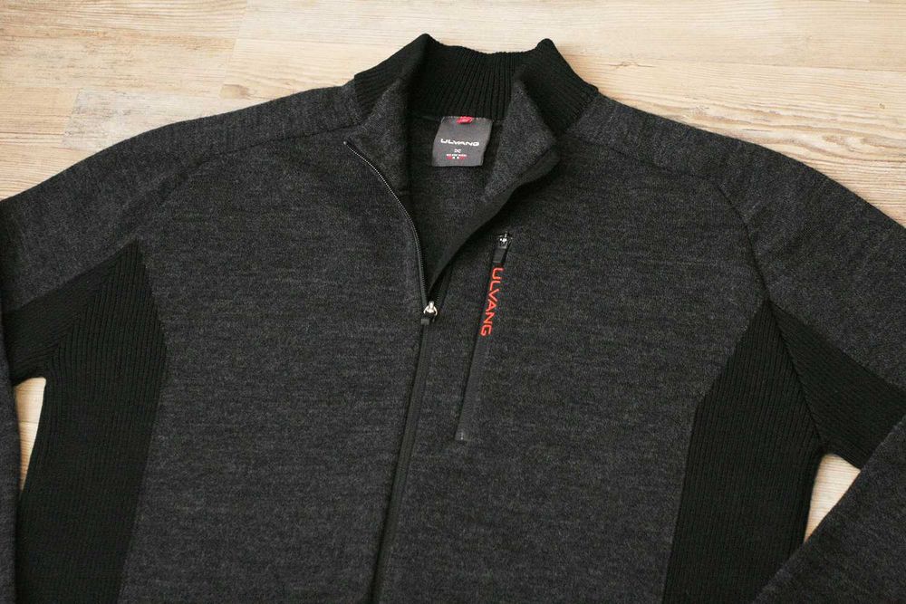Ulvang Norway Loden Merino Wool Kurtka Bluza wełniana Sweter Zip XXL