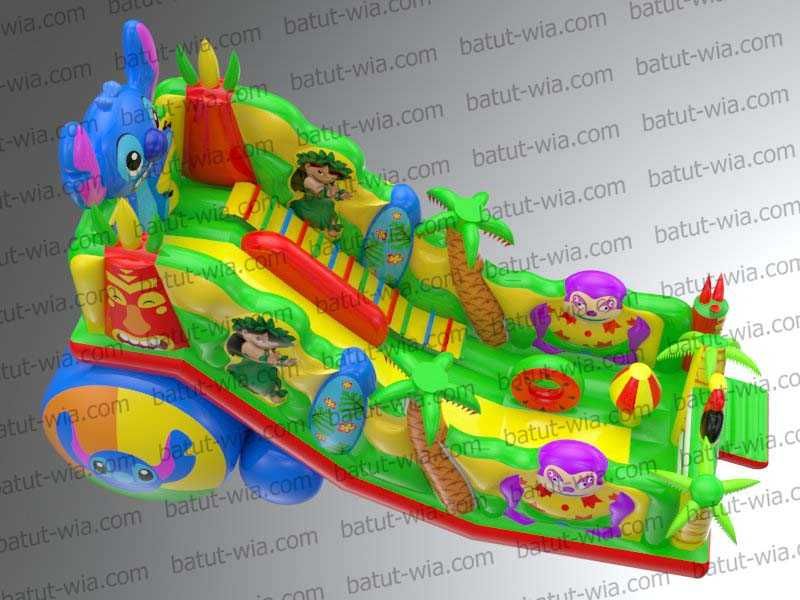 Надувна гірка Алоха 4м