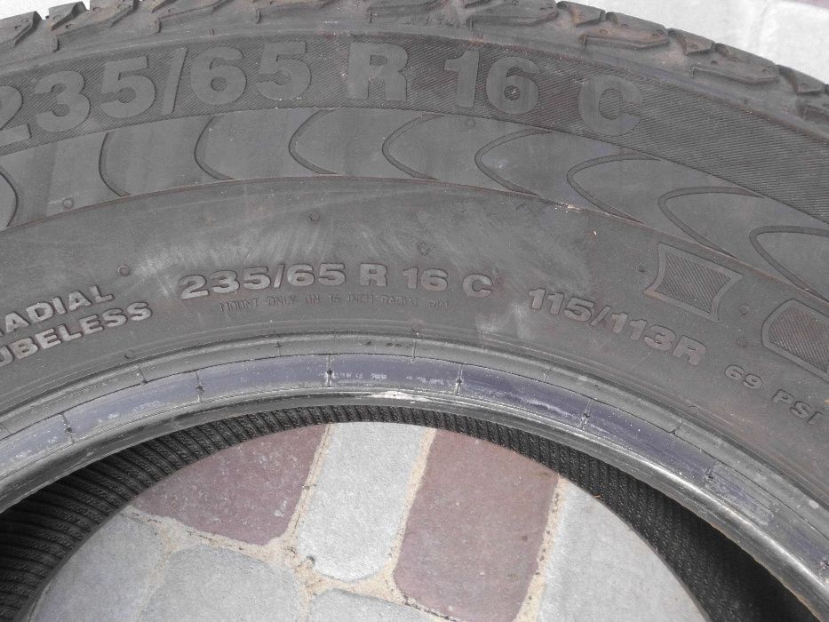 235/65 R16C Continental летние