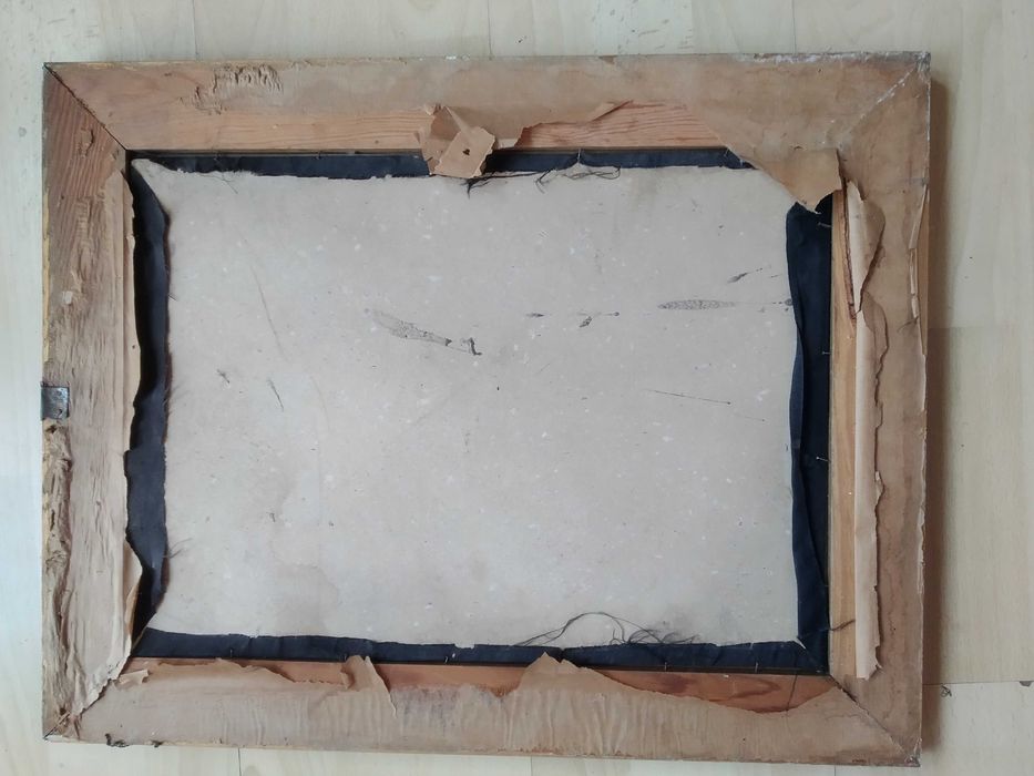 Obraz święty Matka Boska PRL