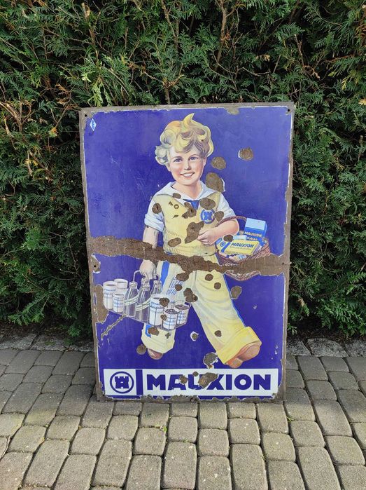 Stary szyld niemiecki mauxion