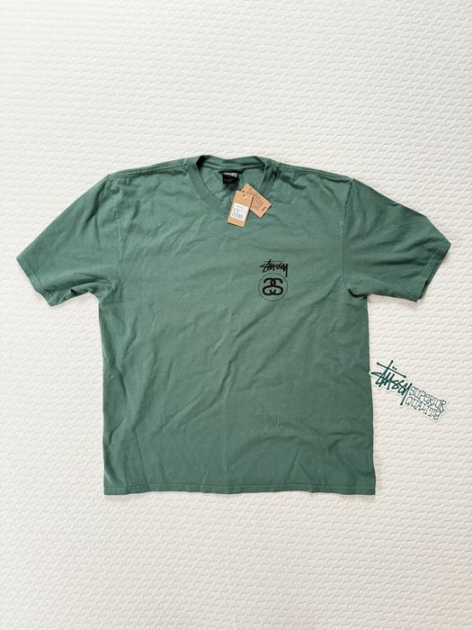 Оригінальна футболка Stüssy Stock Link Tee • Pine • L