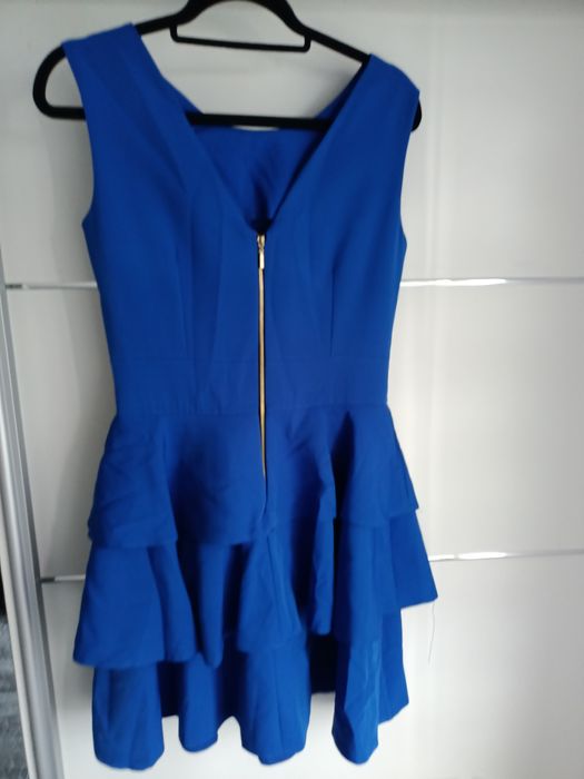 Sukienka niebieska/chabrowa