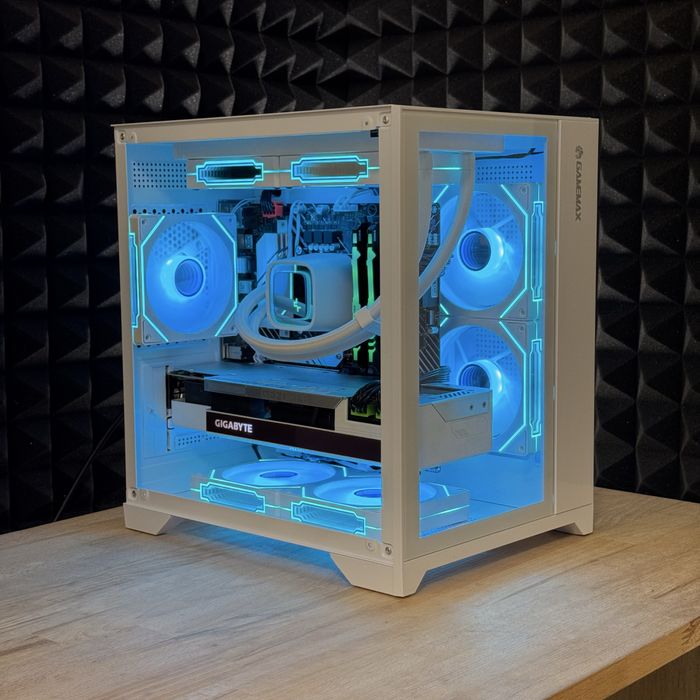 All White ігровий пк Rtx 3080, Ryzen 7, 32Gb