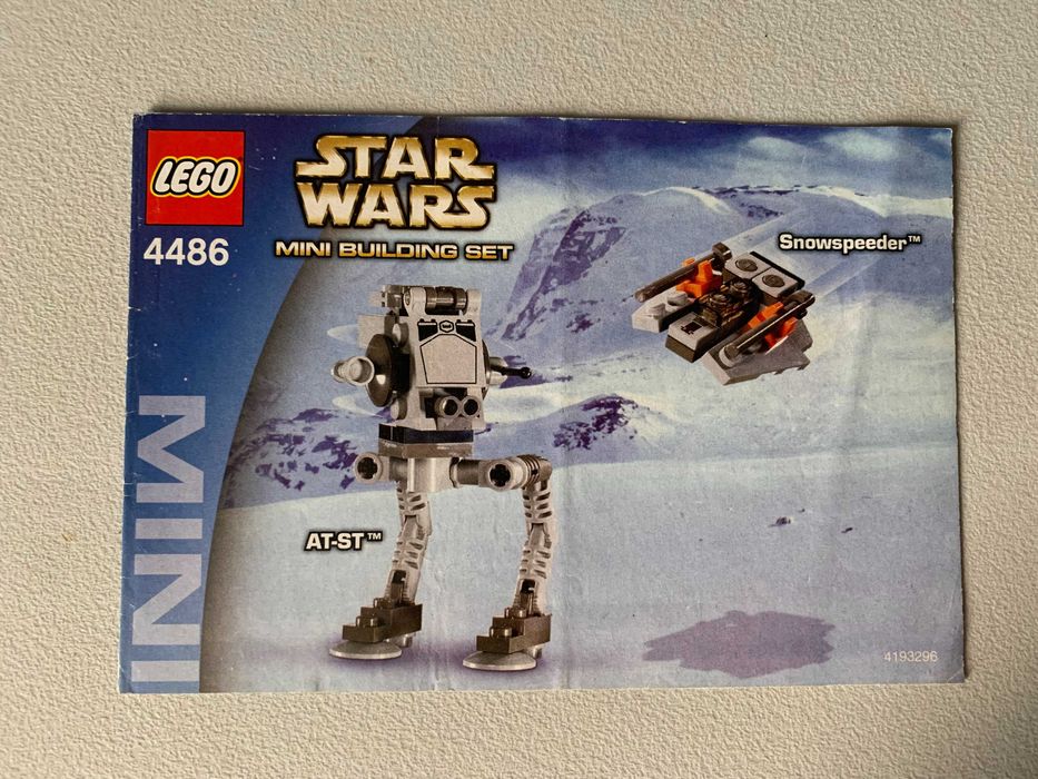 Lego Star Wars 4486: AT-ST c/ manual