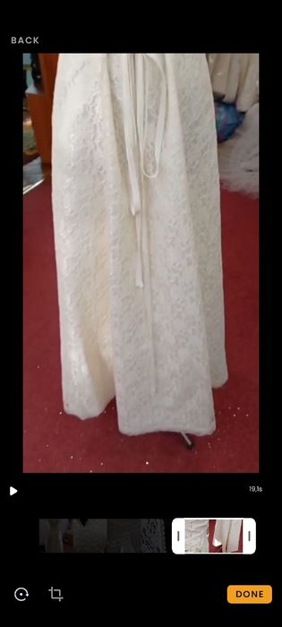Весільне плаття, айворі,