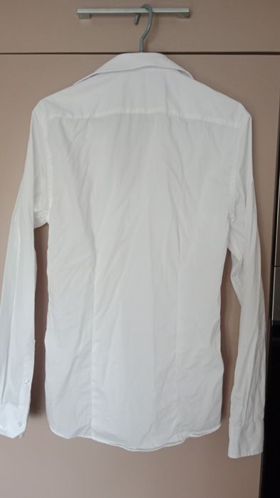 Biała koszula slim fit S