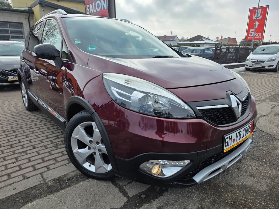 Renault Scenic X-mod*ful wersja*serwis*Bezwypadkowy