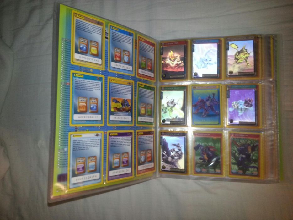 cartas invizimals batalha de caçadores