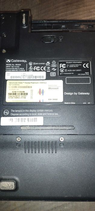 Laptop uszkodzony