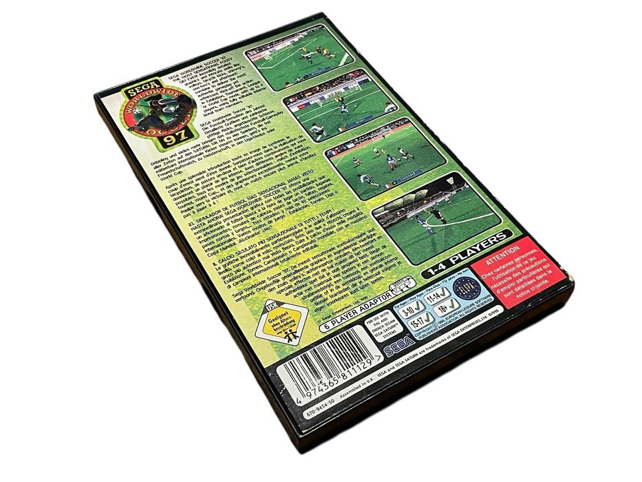 Sega Worldwide Soccer 97 Sega Saturn VIMAGCO.PL Bydgoszcz Śniadeckich