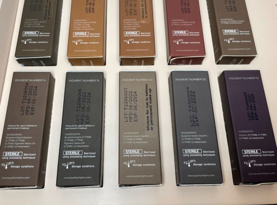 Pigmenty Quantum - do cwiczeń