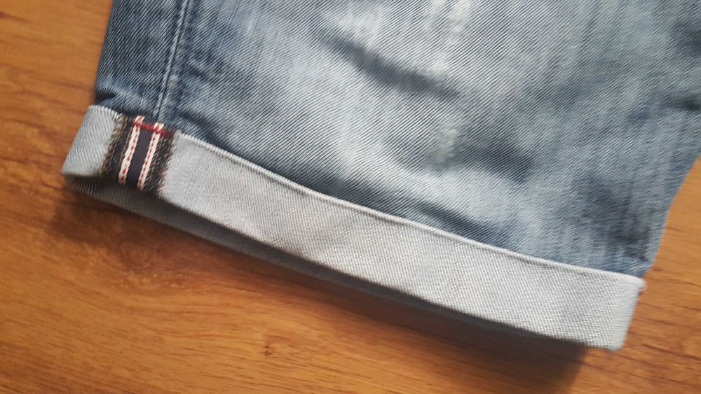 Męskie Spodenki Jeans Denim Co 32mm Pas 86cm Idealne