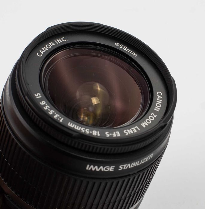 lente 18-55mm AFs establizada para canon digital