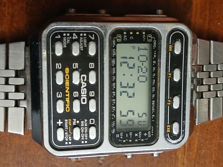 Relogio antigo Casio scientific