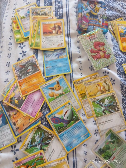 Vendo cartas de Pokémon