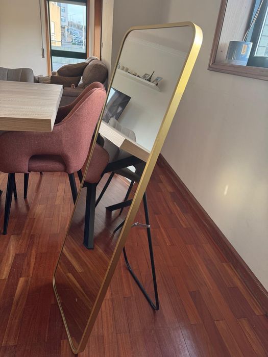 Espelho Dourado  Retângulo