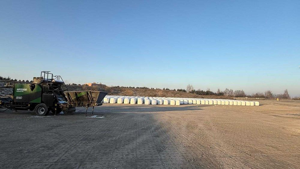 Wysłodki buraczane w balotach