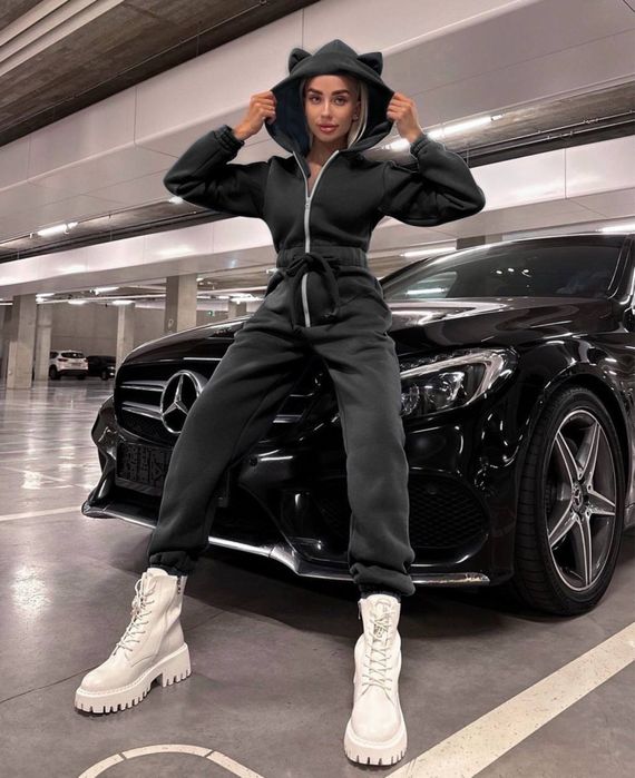 Женский теплый спортивный комбинезон/Жіночий теплий спорт комбінезон К