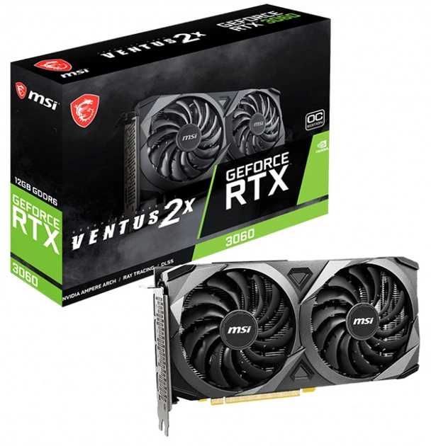 Продам відеокарту NVIDIA GeForce RTX 3060 12GB