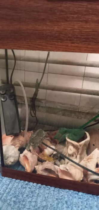 Аквариум 35 л. б/у