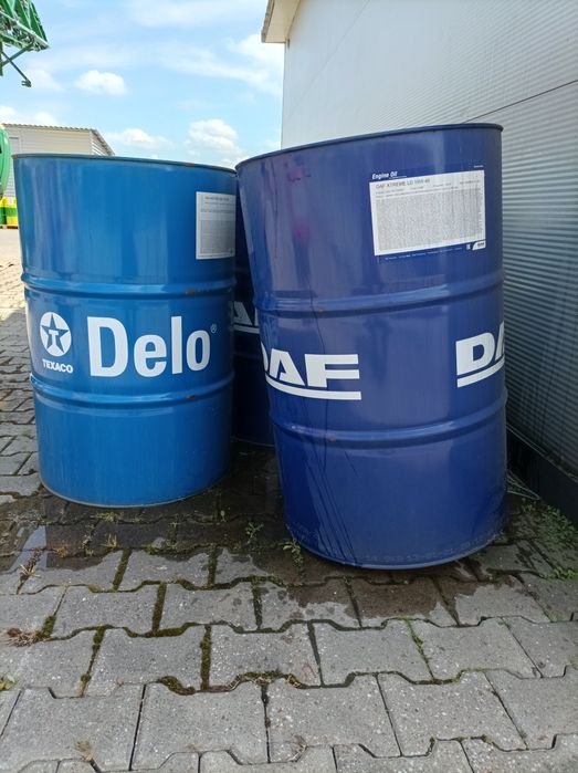 Beczka metalowa po oleju 208 litrow