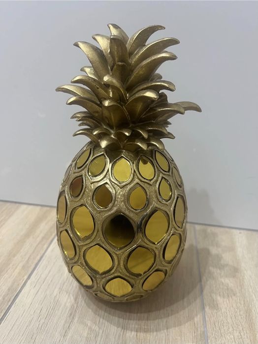 Dekoracja złoty ananas