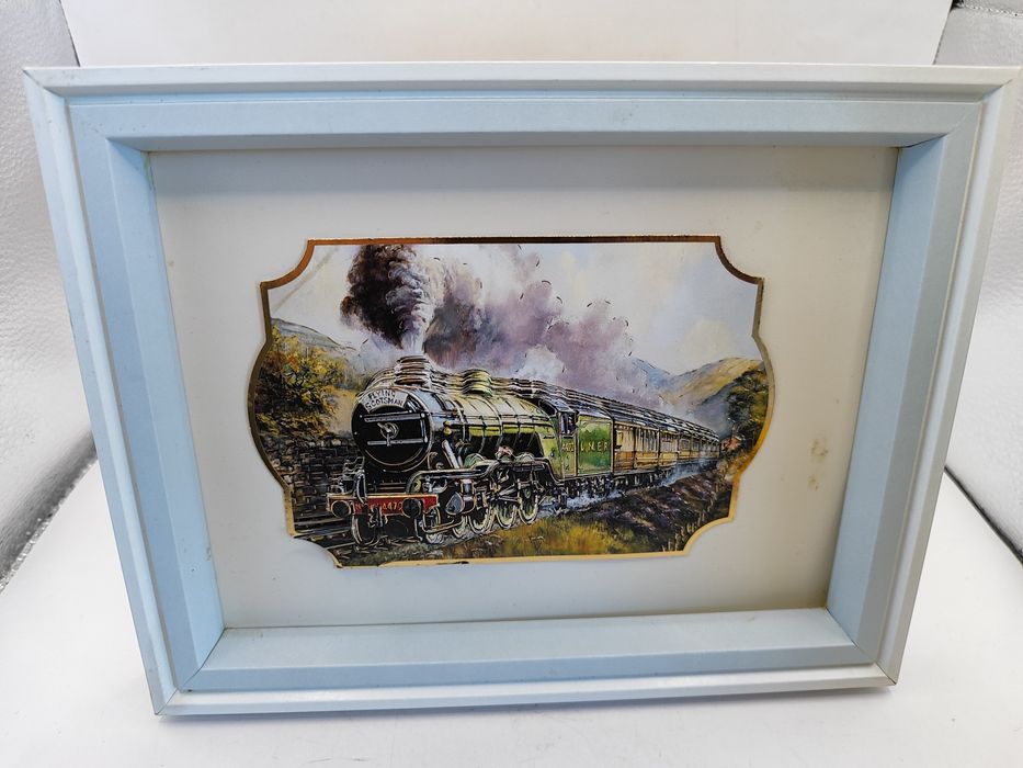 Lokomotywa pociąg parowóz obraz obrazek 3D telewizory