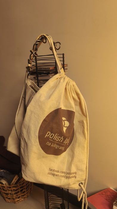 Worek plecak beżowy Polish lody