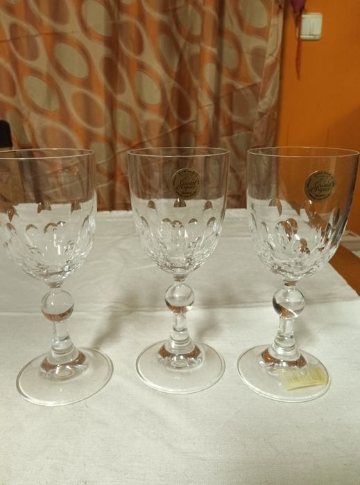 Conjunto 18 copos cristal