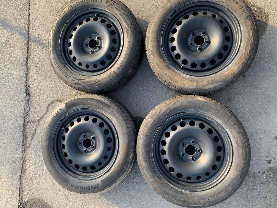 Диски металеві 4шт 7Jx17 5/112 ET60 Dia62.8