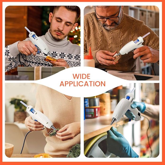 Pistolet Do Klejenia Na Gorąco + 60 wkładów