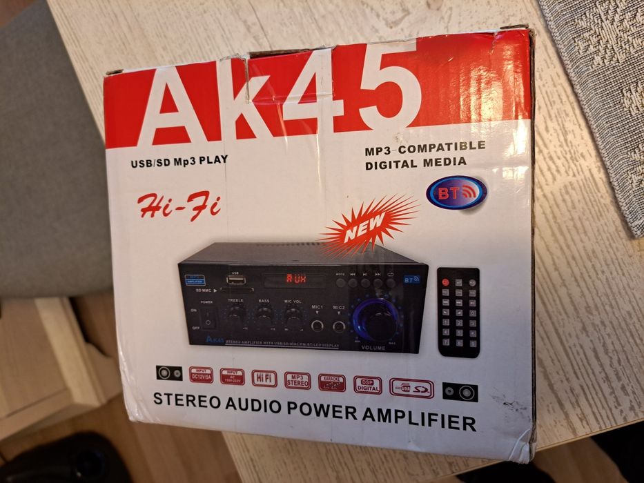 Tanio Amplituner AK 45 nowy  100 złotych.