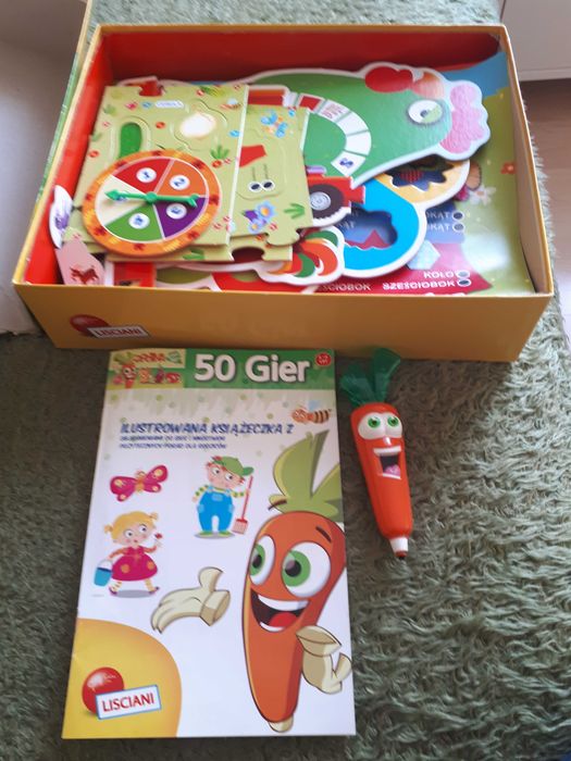 50 gier firmy Lisciani dla dzieci 3-6 lat